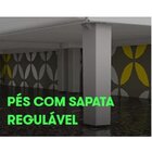 Cozinha Modulada Compacta Em Aço 4 Peças 13 Portas 2 Gavetas