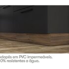 Cozinha Modulada Compacta Em Aço 4 Peças 7 Portas 3 Gavetas R