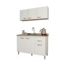 Cozinha Modulada Compacta Fidelitá Suiça 2 Peças 6 Portas 1 G