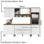 Cozinha Modulada Completa 05 Peças 20058 Armoveis