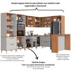 Cozinha Modulada Completa 11 Peças Com Cristaleira 16 Portas