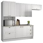 Cozinha Modulada Completa 271cm 5 Peças 8 Portas 5 Gavetas 10