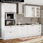 Cozinha Modulada Completa 271cm 5 Peças 9 Portas 5 Gavetas Am