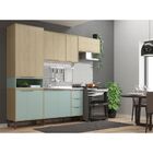 Cozinha Modulada Completa 4  Peças Micheli Carvalho Pistache