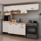 Cozinha Modulada Completa 4 Peças 100% Mdf Freijo