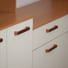 Cozinha Modulada Completa 4 Peças 100% Mdf Freijo