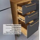 Cozinha Modulada Completa 5 Peças 11 Portas E Vidro Reflecta