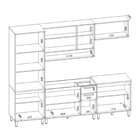 Cozinha Modulada Completa 5 Peças 12 Portas 2 Gavetas Com Bal