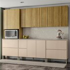 Cozinha Modulada Completa 7 Peças 9 Portas 4 Gavetas Balcão C