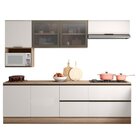 Cozinha Modulada Completa 7 Portas 4 Gavetas Com Balcão Para