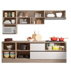Cozinha Modulada Completa 7 Portas 4 Gavetas Com Balcão Para