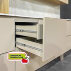 Cozinha Modulada Completa 8 Peças 10 Portas 4 Gavetas Balcão
