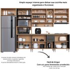 Cozinha Modulada Completa 9 Peças Com Torre Quente 13 Portas