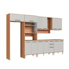Cozinha Modulada Completa 9 Peças Com Torre Quente 13 Portas