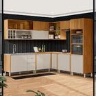 Cozinha Modulada Completa 9 Peças Nature Off White Flint Shop