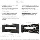 Cozinha Modulada Completa Canto 409cm Com Rodapé E Balcão Par