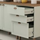 Cozinha Modulada Completa Com Aérea De Serviço Integrada 100%