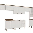 Cozinha Modulada Completa Com Aérea De Serviço Integrada 100%