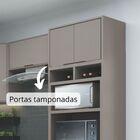 Cozinha Modulada Completa De Canto 10 Peças Bela Lorena Damas