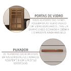 Cozinha Modulada Completa Fidelitá Berlim 6 Peças 280cm 12 Po