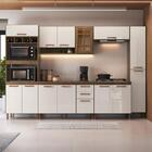 Cozinha Modulada Completa Fidelitá Berlim 6 Peças 305cm 14 Po