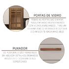 Cozinha Modulada Completa Fidelitá Berlim 6 Peças 305cm 14 Po