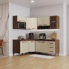 Cozinha Modulada Completa Fidelitá Lisboa 6 Peças 340cm 12 Po