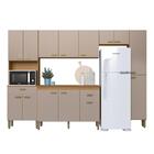 Cozinha Modulada Completa Fidelitá Mariana 5 Peças 275cm 14 P
