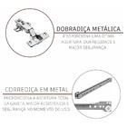 Cozinha Modulada Completa Fidelitá Mariana 5 Peças 275cm 14 P