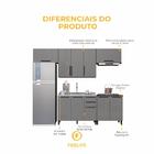 Cozinha Modulada Completa Fidelitá Mônaco 5 Peças 280cm 10 Po