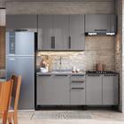 Cozinha Modulada Completa Fidelitá Mônaco 5 Peças 280cm 10 Po