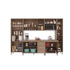 Cozinha Modulada Completa Fidelitá Paris 6 Peças 295cm 15 Por