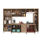 Cozinha Modulada Completa Fidelitá Paris 6 Peças 295cm 15 Por