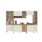Cozinha Modulada Completa Fidelitá Paris 6 Peças 295cm 15 Por