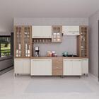 Cozinha Modulada Completa Fidelitá Paris 6 Peças 295cm 15 Por