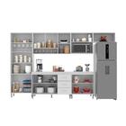 Cozinha Modulada Completa Fidelitá Viena 6 Peças 330cm 15 Por