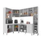Cozinha Modulada Completa Fidelitá Viena 6 Peças 375cm 14 Por