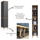 Cozinha Modulada Completa Isabelle 10 Peças Com Torre Quente