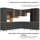 Cozinha Modulada Completa Isabelle 10 Peças Com Torre Quente