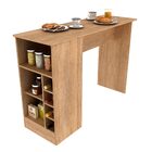 Cozinha Modulada Completa Max 262cm Balcão Tampo Bancada Ilha