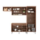 Cozinha Modulada Completa Multimóveis Sicília, 11 Portas, 3 G