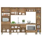 Cozinha Modulada Completa Sem Tampo 6 Peças Suprema 13 Portas