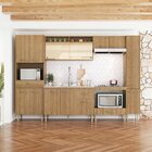 Cozinha Modulada Completa Sem Tampo 6 Peças Suprema 13 Portas