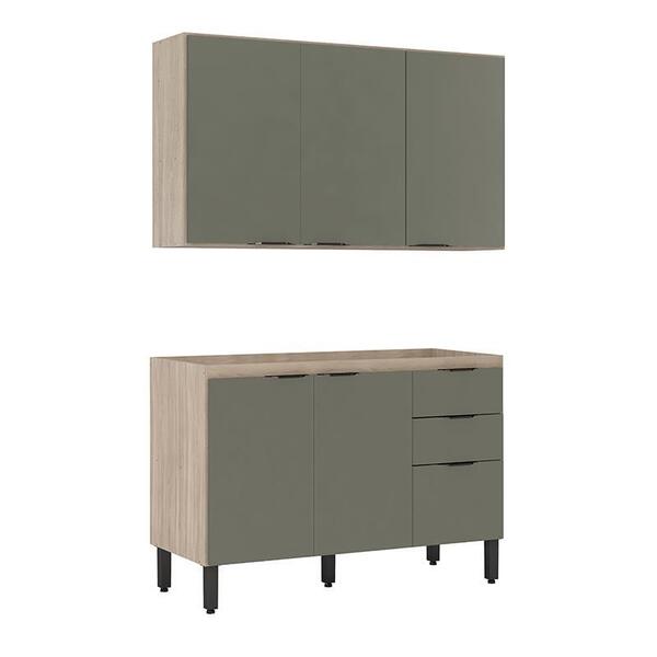 Cozinha Modulada Composição 9 Firenze 2 Peças - Demóbile