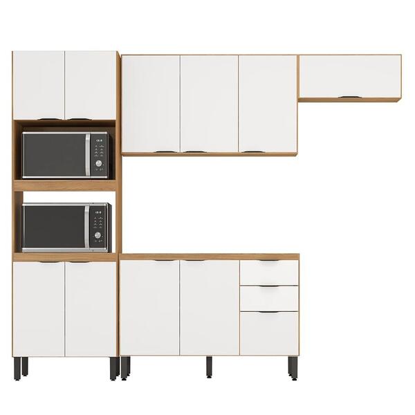 Cozinha Modulada Composição Fmt004 Firenze 4 Peças - Demóbile