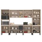 Cozinha Modulada Composição Fmt006 Firenze 6 Peças - Demóbile