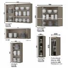 Cozinha Modulada Connect 11 Peças - Móveis Henn