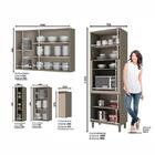 Cozinha Modulada Connect 14 Peças Com Torre Quente - Móveis H