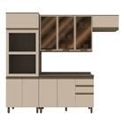 Cozinha Modulada Connect 4 Peças Com Torre Quente 2 Fornos -