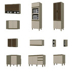 Cozinha Modulada Connect Combo 01 Henn
